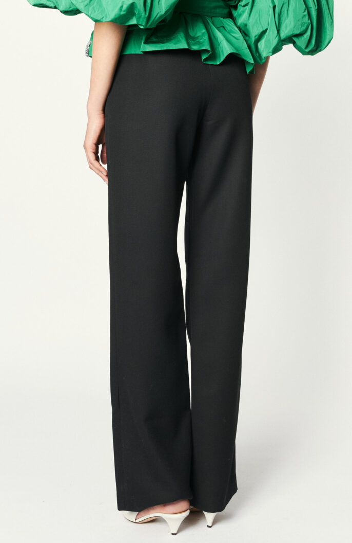 Straight-Fit-Hose "Secondo Pants" in Schwarz