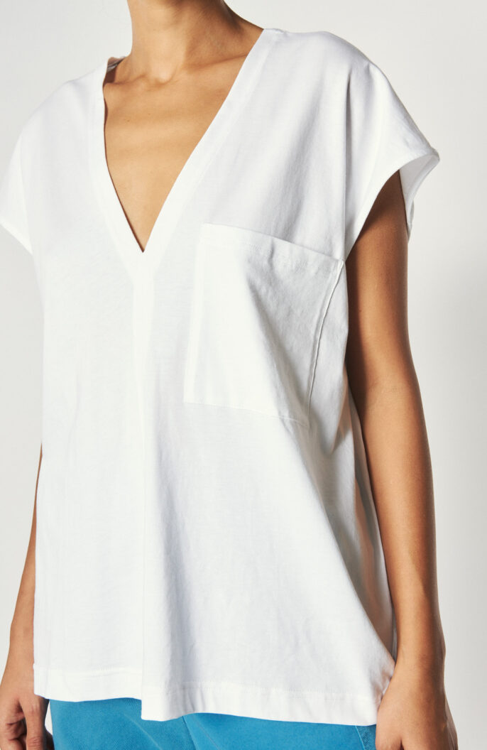Oversize-Shirt "Tupa" in Weiß